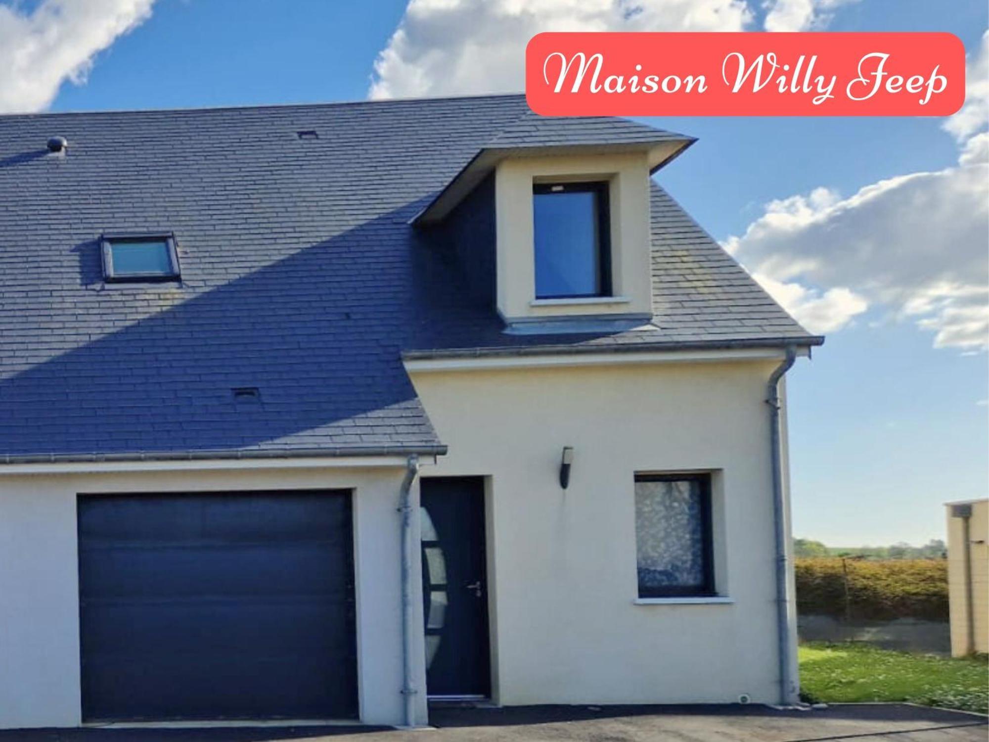 Sherman & Willy Jeep - 2 Maisons De Vacances, 4Min A Pied De La Plage - Parking Prive - Wifi Gratuit - Terrasse - Calme Saint-Come-de-Fresne Quarto foto