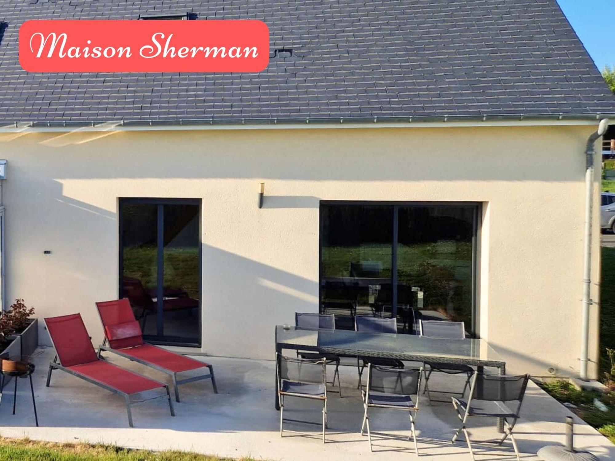 Sherman & Willy Jeep - 2 Maisons De Vacances, 4Min A Pied De La Plage - Parking Prive - Wifi Gratuit - Terrasse - Calme Saint-Come-de-Fresne Quarto foto
