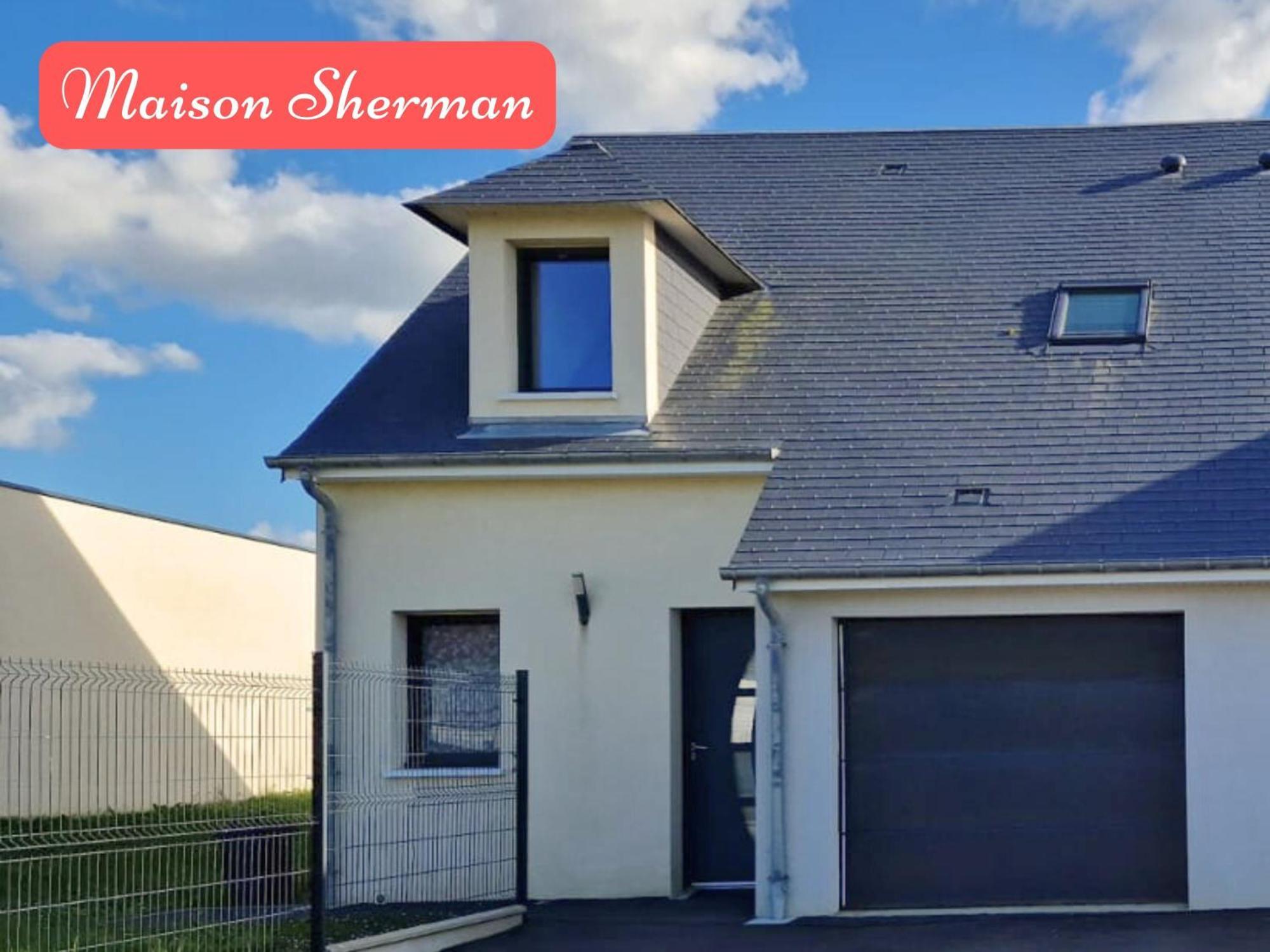 Sherman & Willy Jeep - 2 Maisons De Vacances, 4Min A Pied De La Plage - Parking Prive - Wifi Gratuit - Terrasse - Calme Saint-Come-de-Fresne Quarto foto